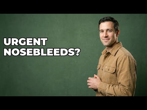 What Nosebleed Symptoms Require Emergency Care?