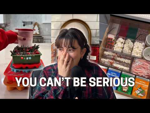 tiktok Christmas restocks are peak overconsumption..