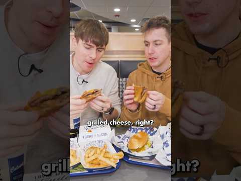 Two Brits try Culver's Patty Melt!
