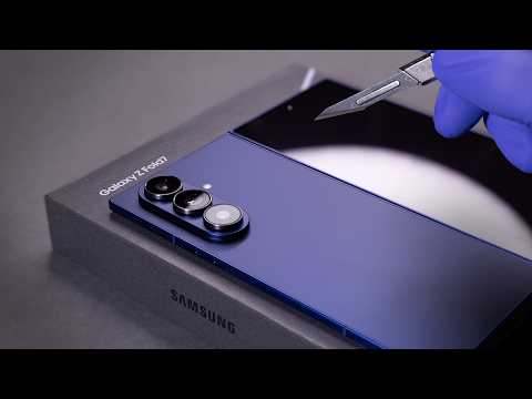 Samsung Galaxy Z FOLD 7 Unboxing and Camera Test! - ASMR