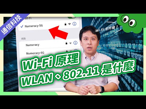 Wi-Fi原理、WLAN、802.11是什麼？｜通信大解密📱｜第三部 生活中的通信名詞