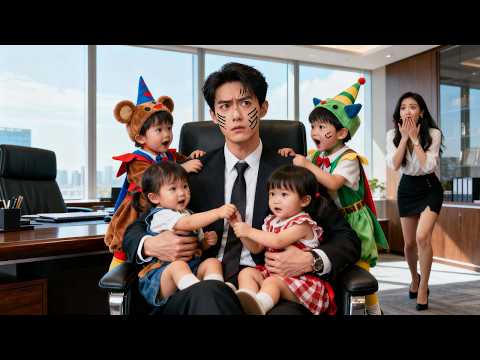 新剧首发💕女孩迷藥發作把陌生男人當解藥，豈料對方竟是富可敵國的總裁！ 6年後他看到女人身邊和自己長得一樣的四個男孩明白一切，直接連人帶娃接回家裡寵上天！#短劇 #萌娃 #短劇推薦 #drama #甜寵