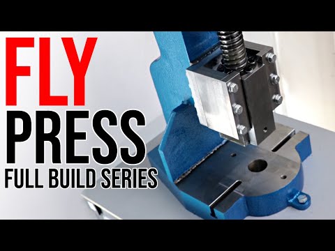 Building a Fly Press - 10 Months in 38 Minutes (Full Build Series)