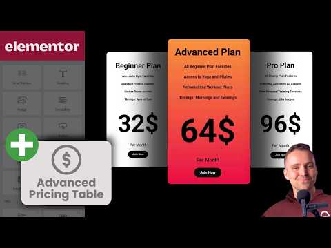 Fully Custom Pricing Table - FREE Elementor