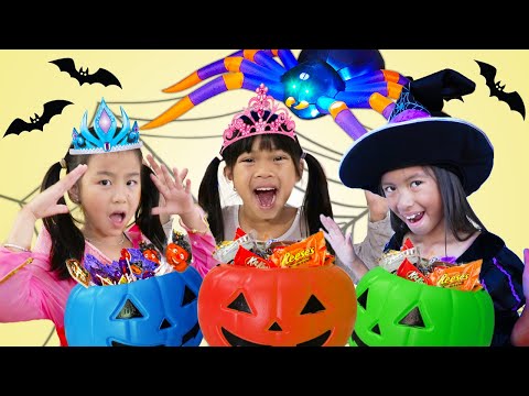 Emma Wendy and Jannie Favorite Halloween Trick or Treat Stories for Kids