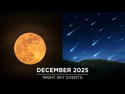 Don't Miss These Astronomy Events in December | Supermoon | Geminid Meteor Shower | Winter Solstice