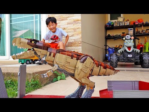 Yejun Block Toy Assembly with Truck Car Toy for Kids