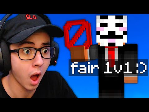 So I 1v1 a CHEATER in Bedwars...