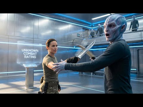 The Scanner Flagged “Unknown Combat Rating” — She Snatched the Blade Out of the Instructor’s Hand