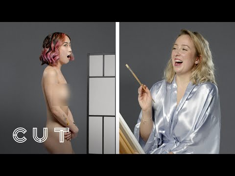 Best Friends Paint Each Other Nude | Cut