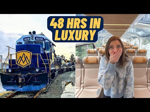 Rocky Mountaineer Train (48hrs on Canada's MOST LUXURIOUS train)