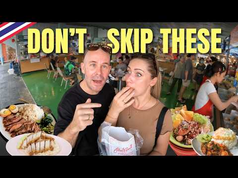 Bangkok FOOD VLOG 🇹🇭 Bangkok street food & Thai food You MUST TRY (we live here)