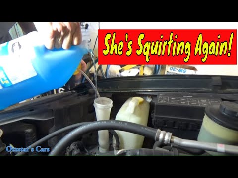Windshield Washer Fluid Nozzle Not Spraying Fix