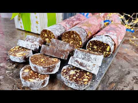 Готовлю МНОГО Вместо КОНФЕТ!Невероятные СЛАДКИЕ КОЛБАСКИ СРАЗУ ТРИ ЛУЧШИХ РЕЦЕПТА!