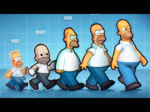 Every Time The Simpsons Changed Their Animation Style!
