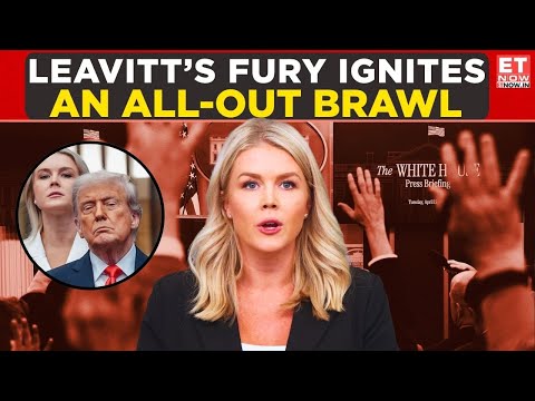 White House Showdown: Room Erupts In Turmoil as Karoline Leavitt’s Sudden Outburst Sparks Clash