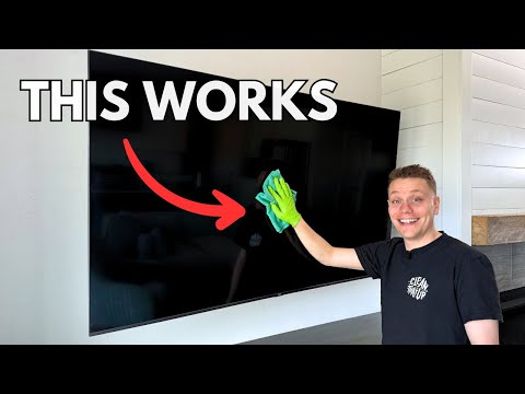 The Best Way to Clean Your TV Screen!