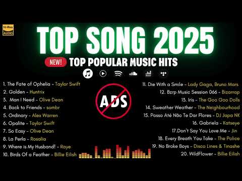 The Best Spotify Summer Mix 2025 Is Going VIRAL! 🔥 Taylor, Bruno, Billie Eilish