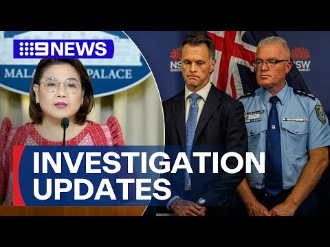 IN FULL: Aus & Phillippines authorities provide update on Bondi investigations | 9News Australia