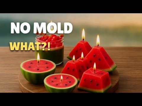 DIY Candle Making for Beginners | 4 Easy Gift Candles You Can Make at Home