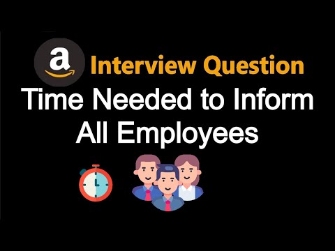 Time Needed to Inform All Employees - Leetcode 1376 - Python