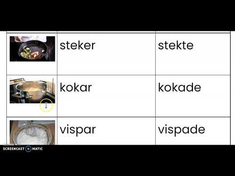 verb i köket