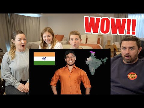 New Zealands Family React to Geography Now! INDIA. What an Amazing Country!!