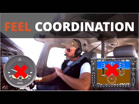 Airplane Rudders! Learn to FEEL coordination in the airplane and avoid stall spin flying accidents