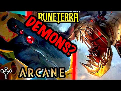DEMON LORE - Arcane, League of Legends, & Legends of Runeterra