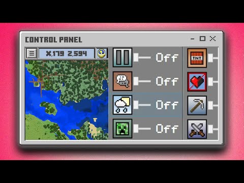 There's an Official Minecraft Control Panel!