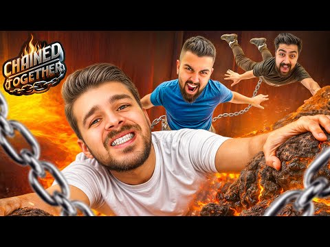 سر این بازی رفاقتمون به فنا رفت😂Chained Together⛓️