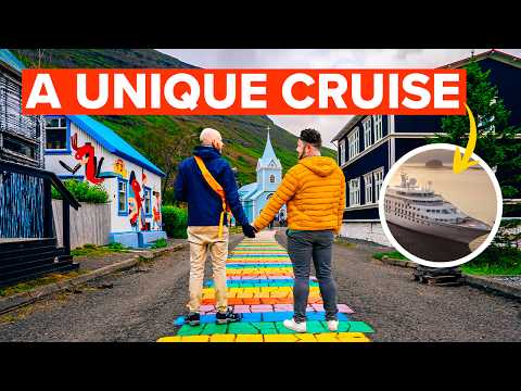FIRST CLASS Cruising on a LUXURY Ship around Iceland