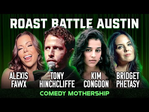 RBL Austin #1 @ Comedy Mothership | Tony Hinchcliffe + Kim Congdon + Alexis Fawx + Bridget Phetasy