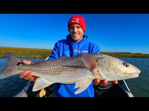 Catch n' Cook Delicious Redfish Right On the Boat!