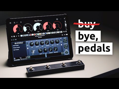 Why I replaced my pedalboard with an iPad