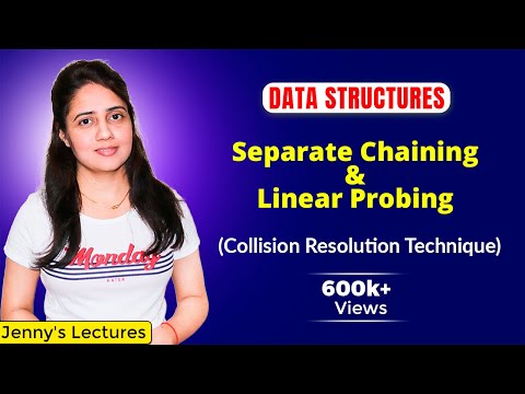 8.1 Hashing Techniques to Resolve Collision| Separate Chaining and Linear Probing | Data structure