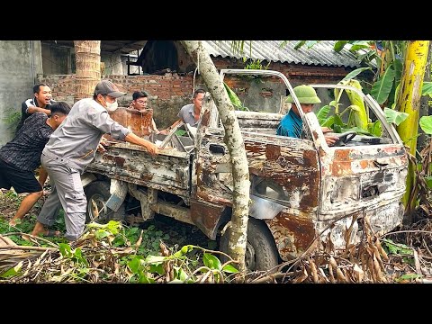 From Scrap To Masterpiece! Reviving A 500kg Daewoo Truck That No One Believes - Restorations King