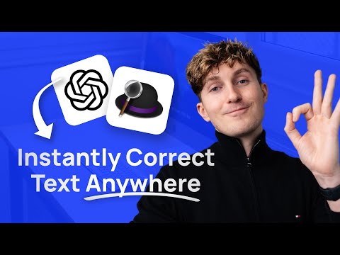 How to Use AI Auto-Correct in ANY Mac App (Works Everywhere)