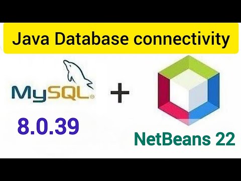 Java Database Connectivity || How to connect MYSQL 8.0.39 and NetBeans 22  || #jdbc #jdbctutorial
