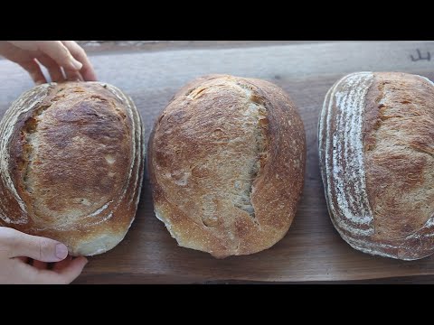 一次烤仨！家用烤箱如何裸烤多个欧包