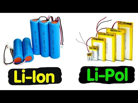 What's the difference between a lithium-ion battery and a lithium-polymer battery? | Li-ion, Li-p...