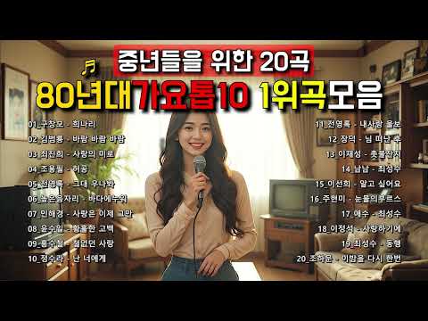 그때 그 멜로디 80년대 가요톱10 No.1 히트송 모음 (원곡가수) VOL.2