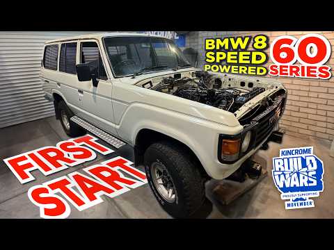 Swapping a 350hp BMW DIESEL 8 speed into my LANDCRUISER