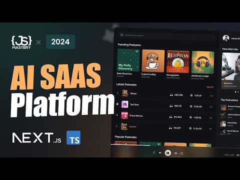 Build and Deploy a Saas Podcast Platform in Next.js