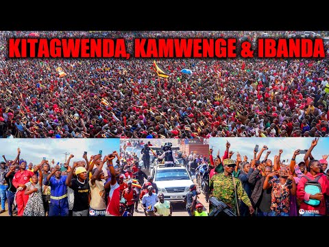 LIVE: Bobi Wine Heads to Kitagwenda, Kamwenge & Ibanda – Its already Massive | Day 64