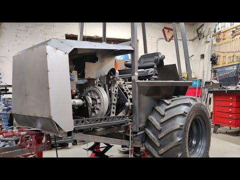 6x6 Forwarder Ep.18 - Hood, Steering Pump, Waterproof Plywood Floor