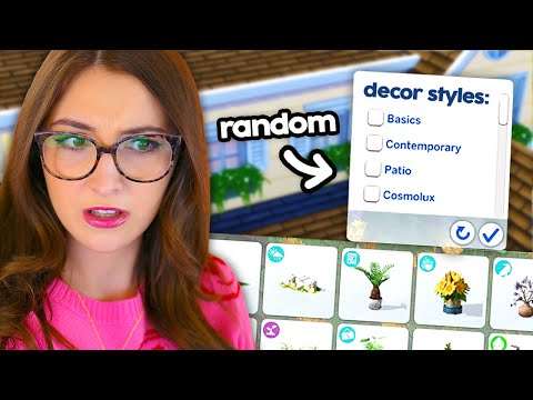 the sims 4 but every room is a different *DECOR STYLE*