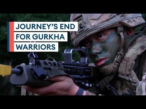 Gurkha warriors' tough journey to become British Army sappers comes to an end