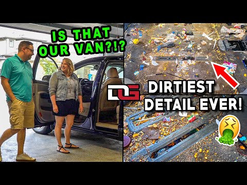 Deep Cleaning The NASTIEST Vehicle I've Ever Seen! | Insane 18 hour Detailing Transformation!
