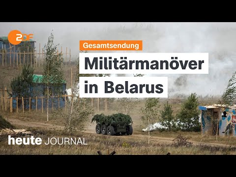heute journal from 15.09.2025 Major maneuvers Belarus, Reiche interview, NRW: Runoff election aft...